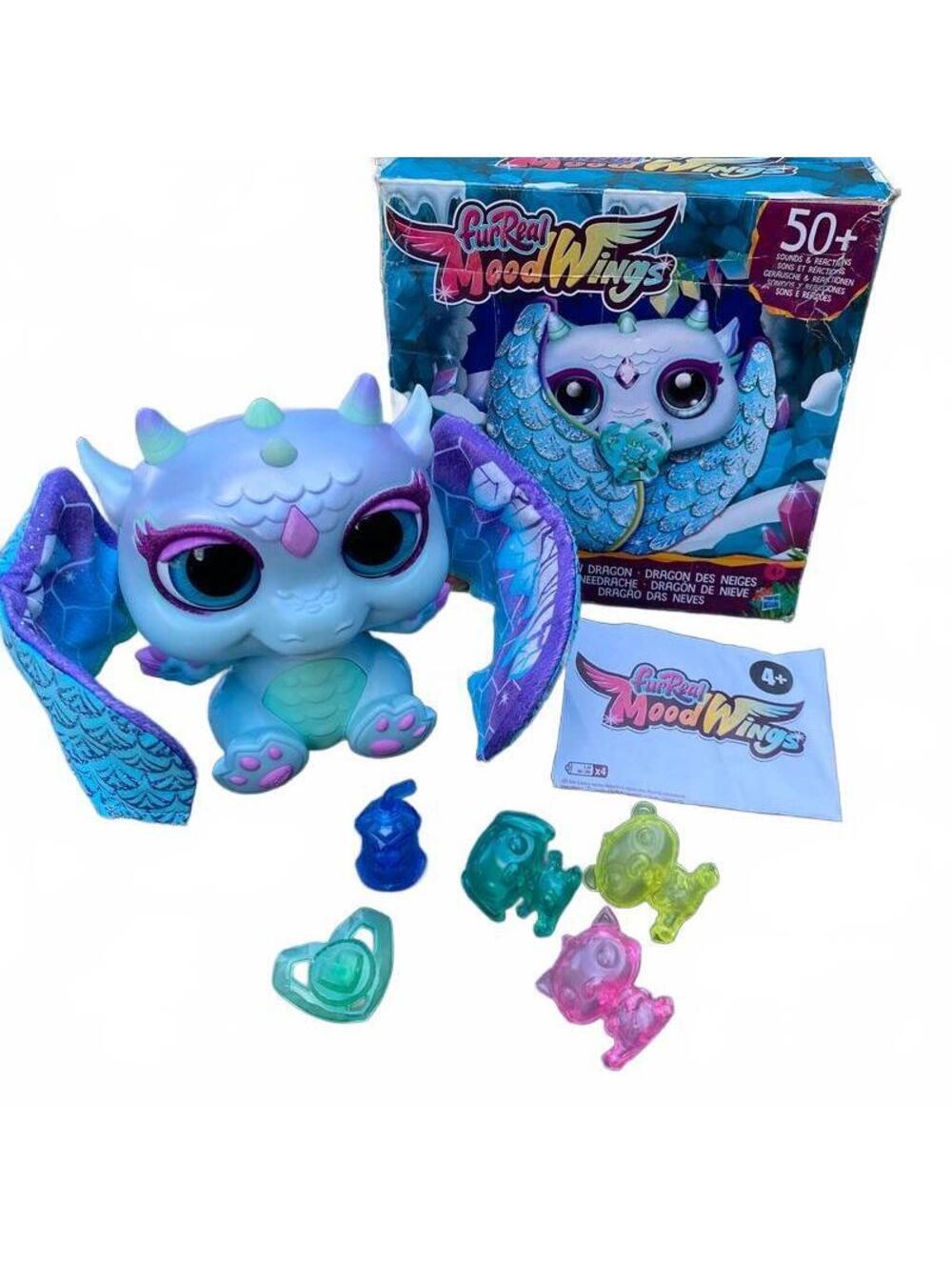 FurReal Moodwings Snow Dragon Interactive Pet Toy
